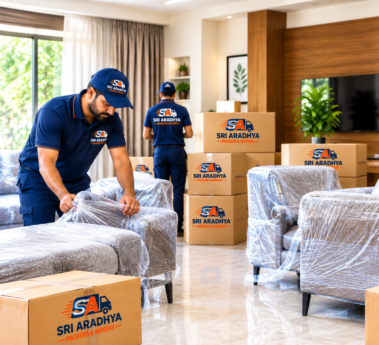 Professional packing and relocation service